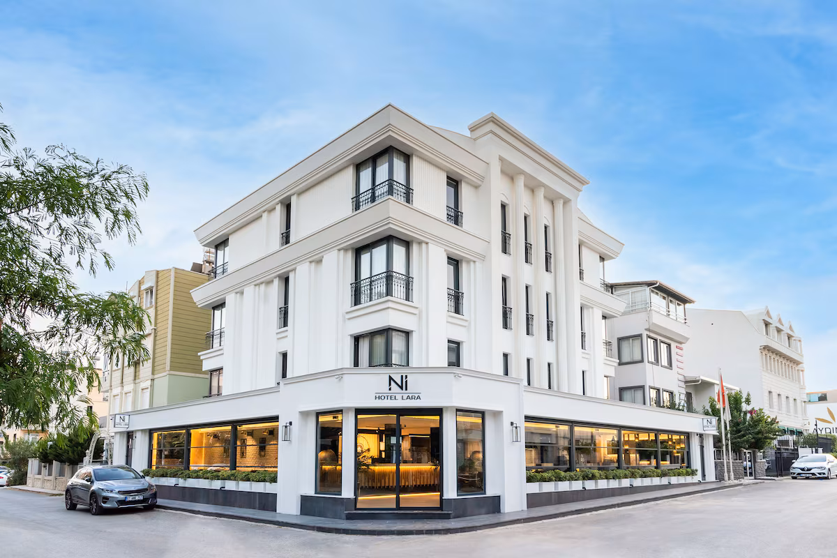 Ni Hotel Lara — the building by day in Lara, Antalya